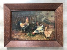 Tableau HSC Vue Poulailler Coq