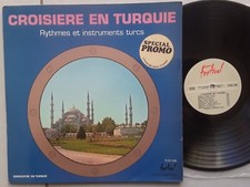 CRUISE IN TURKIYE * RYTHMS & INSTRUMENTS * 1970 FRENCH  LP FOLK