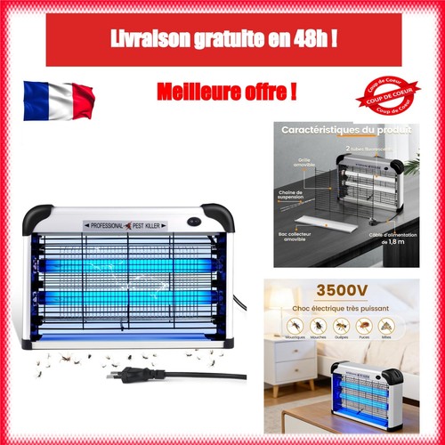 Lampe anti moustique exterieur - anti,