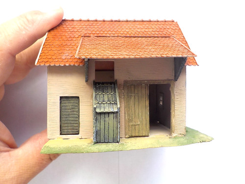 Décor maquette faller ferme - décor,