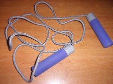 Corde à Sauter 2,60 M Poignées lestées antidérapantes / fitness /  Gym / Sport