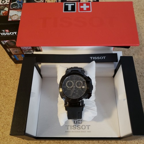 Tissot men race black - t-race,