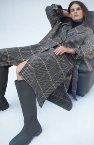 Zara handmade rare wool coat - zara,