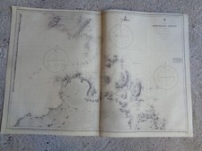 CARTE MARINE /  Bonifacio strait - Corsica