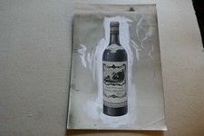 bouteille VIN Grand cru de Graves DOMAINE BROUSTARET RIONS photographie ancienne