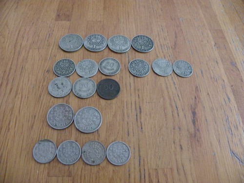 Lot monnaie pieces - monnaie, portugal