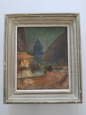 Peinture ancien huile paysage