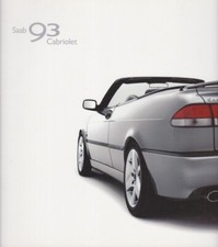 Catalogue Brochure SAAB 9.3