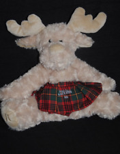 ? Peluche doudou cerf renne MARIONNAUD Jean Paul GAULTIER kilt 30 cm assis NEUF