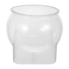  Aquarium de table : vase transparent pour poissons, jardinière ronde peu