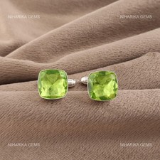 Boutons de manchette Peridot