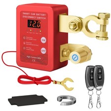 Disjoncteur de Batterie Télécommandé Sans Fil, Coupe Circuit Batterie 12V Téléco