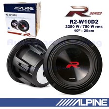 Subwoofer alpine w10d2 - subwoofer, 10"