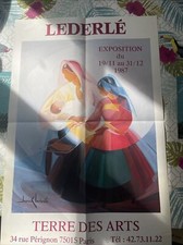 Affiche LEDERLE TERRE DES ARTS