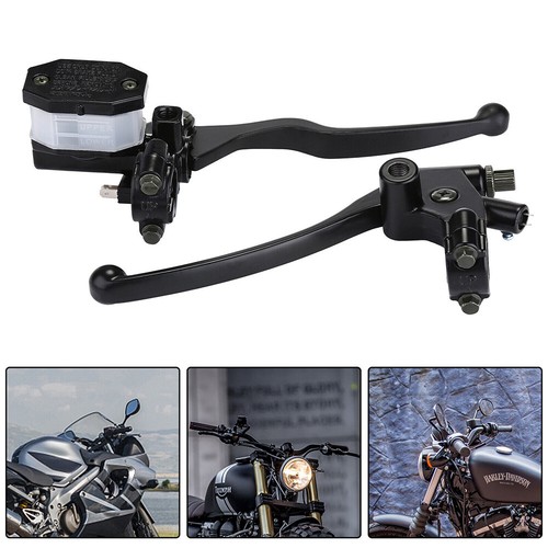 Noir 22mm moto frein - 7/8,