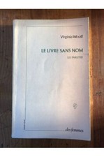 Le livre sans nom : les Pargiter Virginia Woolf