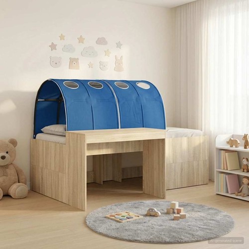 Lit avec tunnel pcs bois - pcs,