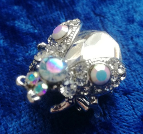 Vintage bijou broche scarabée - bijou,