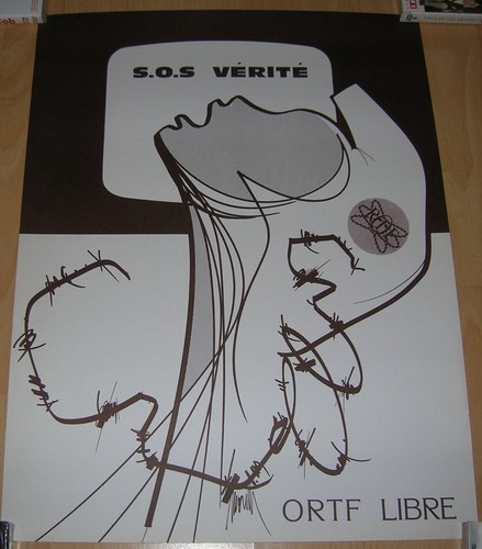 Rare affiche ancienne mai - ancienne, 68