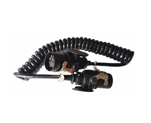 Câble spiralé électrique