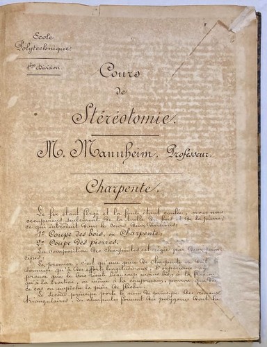 Mannheim amédée cours de - amédée.,