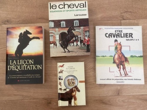 Lot livres chevaux cheval - lot, 4