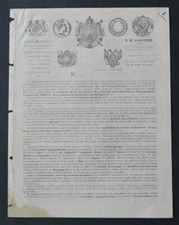 Facture 1867 LAROCHE chimiste redorure réargenture Armée costume illustrée 52