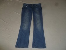  CALVIN KLEIN ULTIMATE BOOT CUT JEANS SIZE 30 10 DENIM PANTS BLUE 