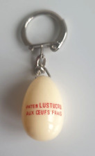 Ancien Porte Cle Publicité Pâtes Lustucru au Oeufs Frais
