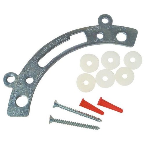Toilet flange anchor - (6,