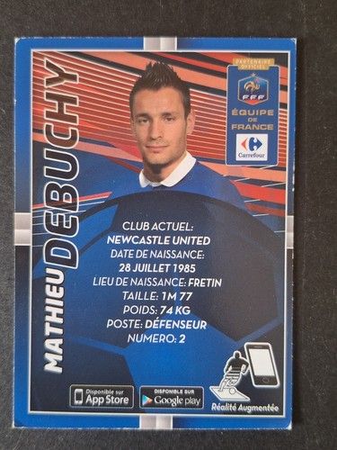 Mathieu debuchy carte - mathieu,
