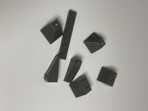 Lot pièces gris foncé - lot,