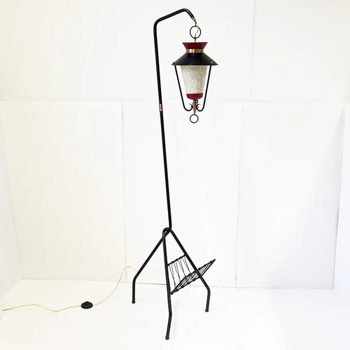Lampadaire lanterne vintage - lampadaire,