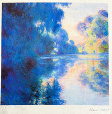 Claude Monet Lithographie COA