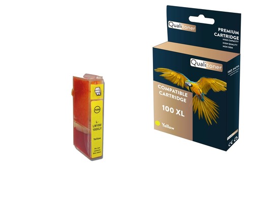Cartouche lexmark 100xl yellow - cartouche,