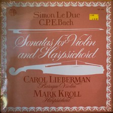 SIMON LE DUC/C.P.E. BACH