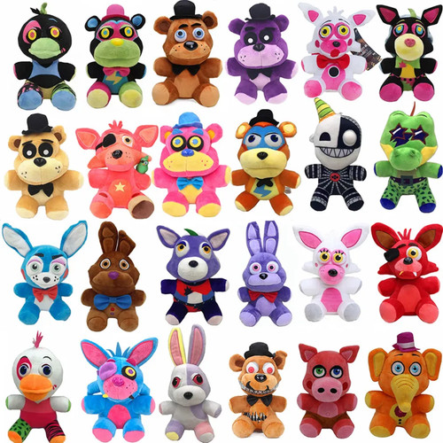 Peluches horreur fnaf - peluches, five