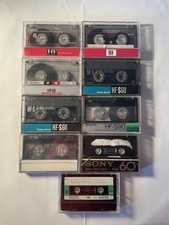 Lot De 9 Cassette Sony 60
