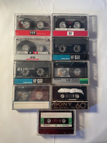 Lot cassette sony - cassette, 60