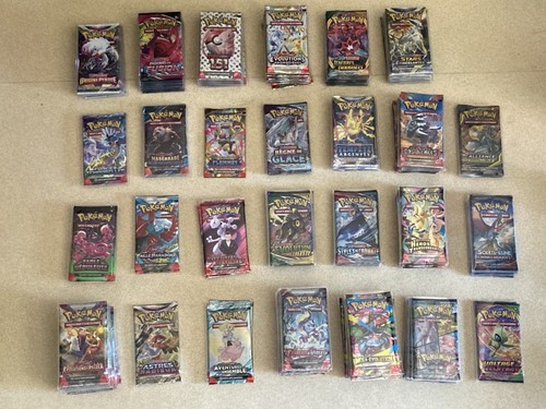 Pokemon lot 164 boosters - -,