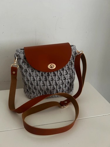 Sac bandoulière crochet fait - bandoulière,