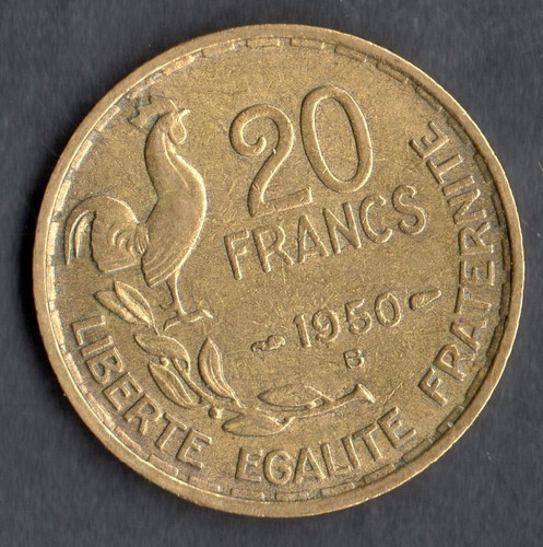 Rare monnaie francs g - de,