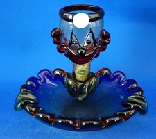 Cendrier en forme de clown