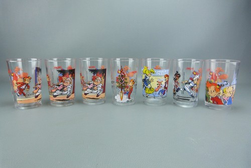 Lot verres à moutarde - de,