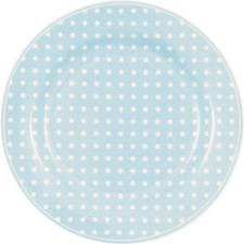 Assiette Greengate DOTTY BLEU