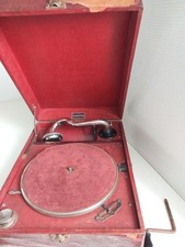 Gramophone Phonographe Valise Barthe
