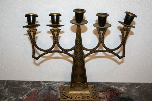 Chandelier shabbat cinq - de,