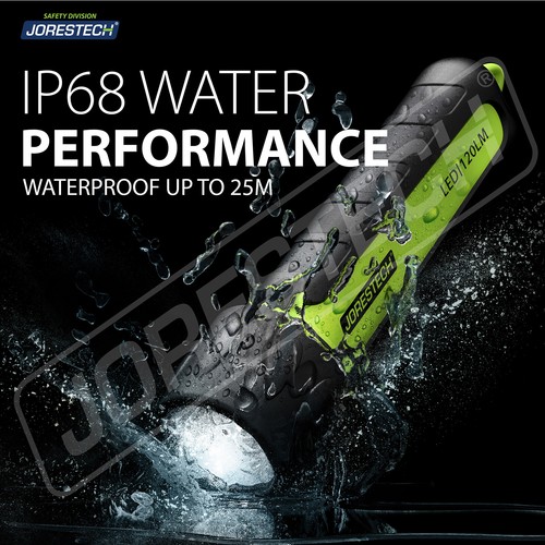 Led water flashlight diver - led,