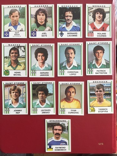 Panini foot football 1981 - panini, 81