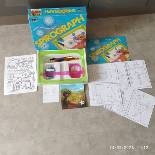Jeu creatif spirograph parker - spirograph,